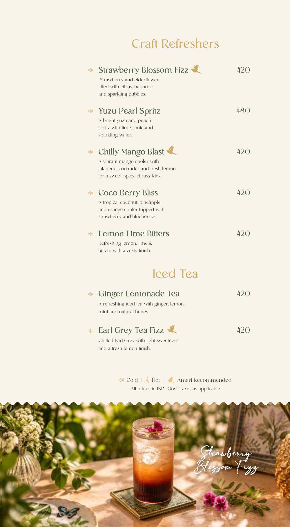 Beverages Menu, page 7