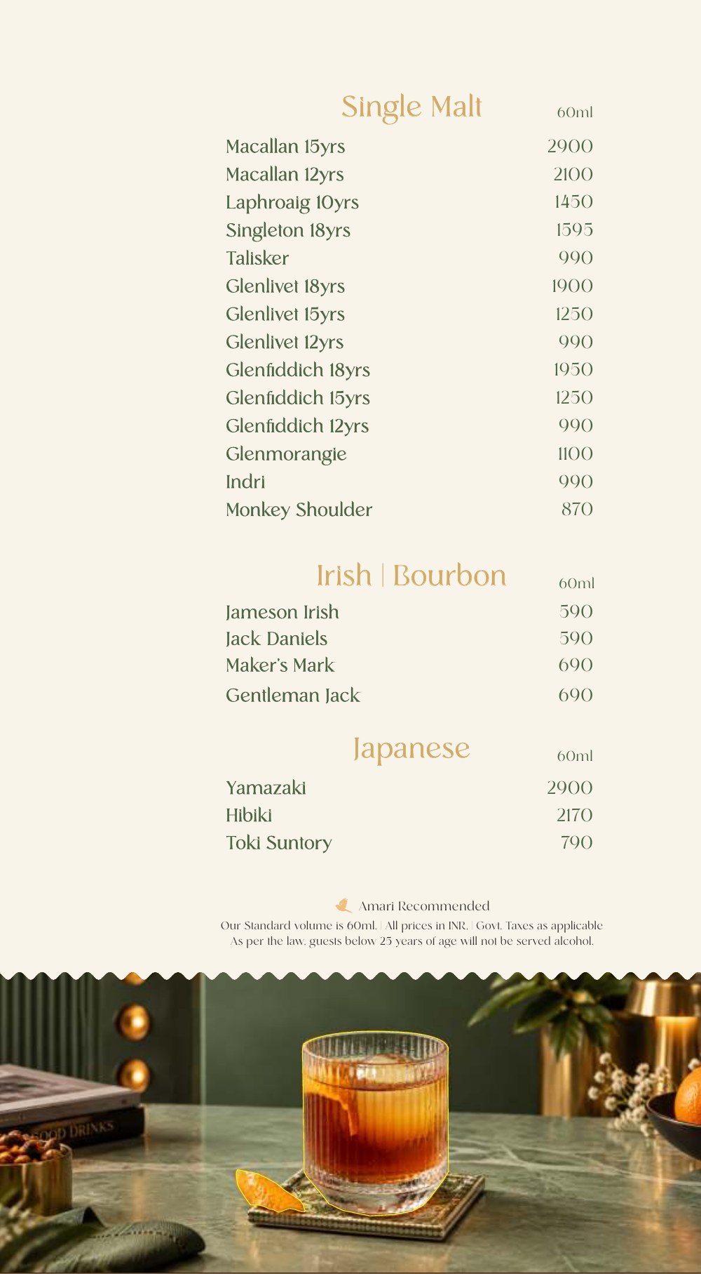 Beverages Menu, page 15