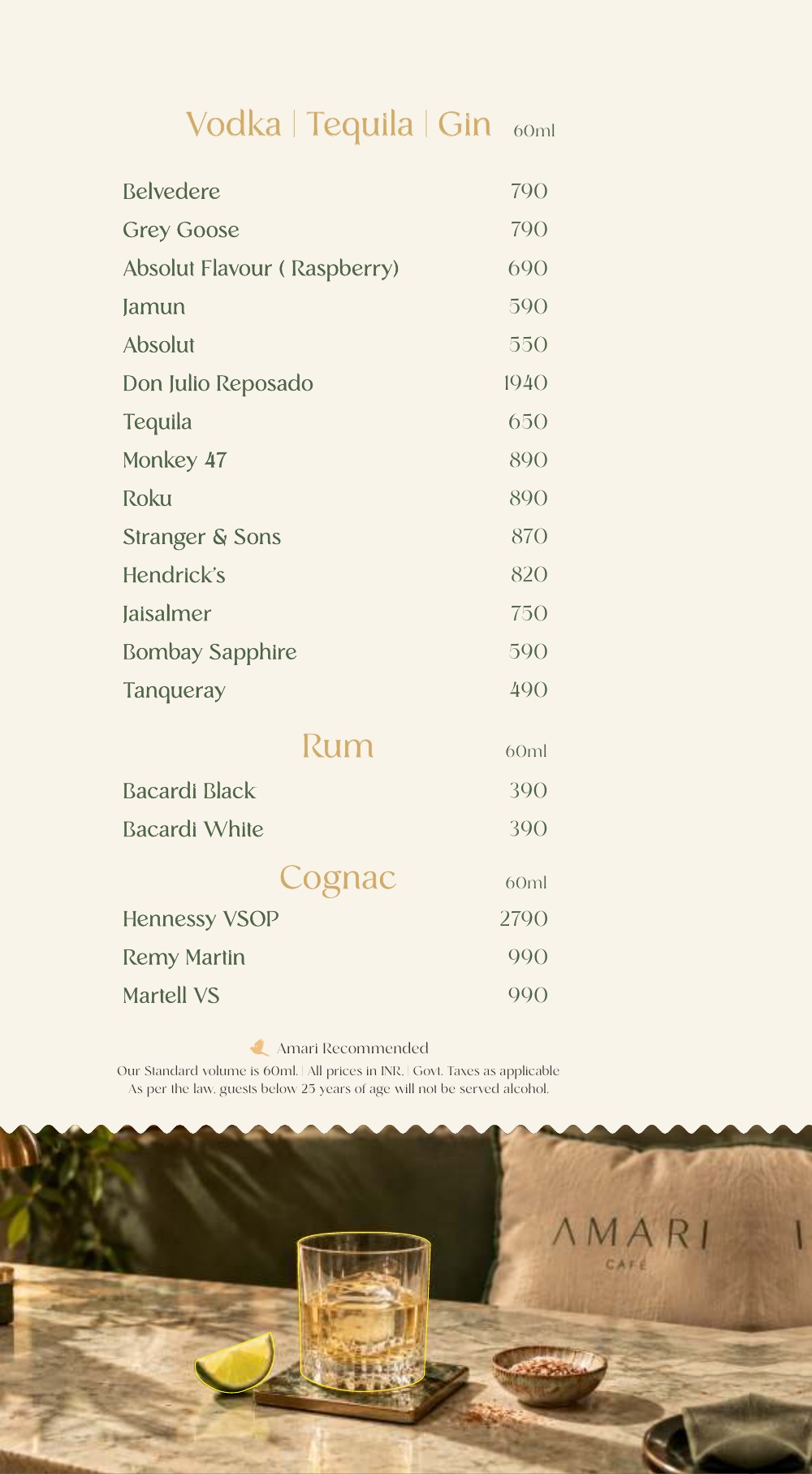 Beverages Menu, page 16
