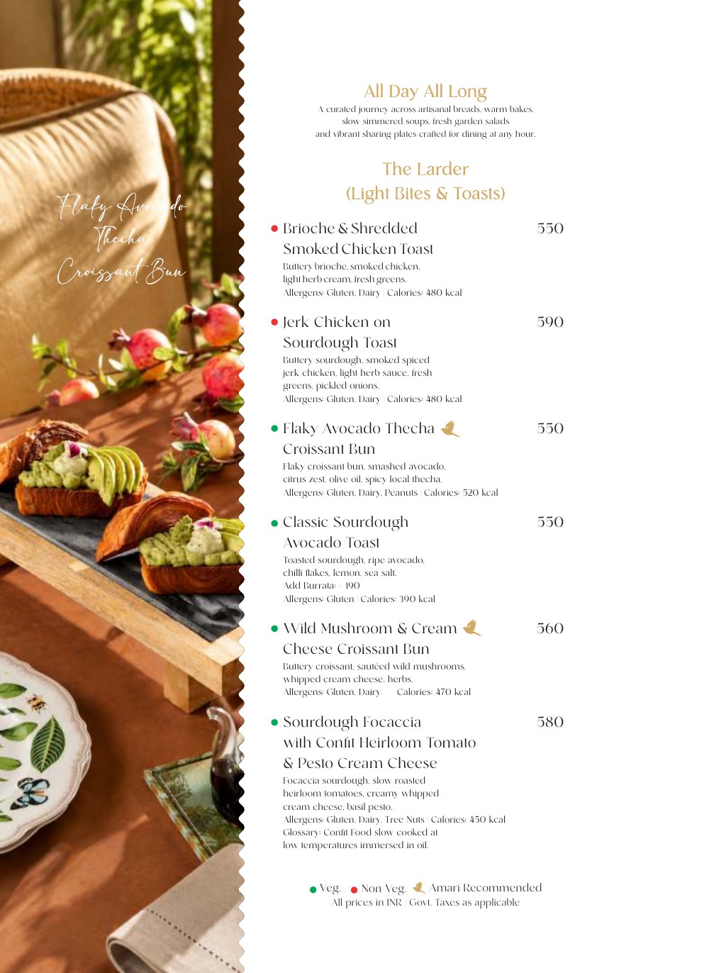 Food Menu, page 6