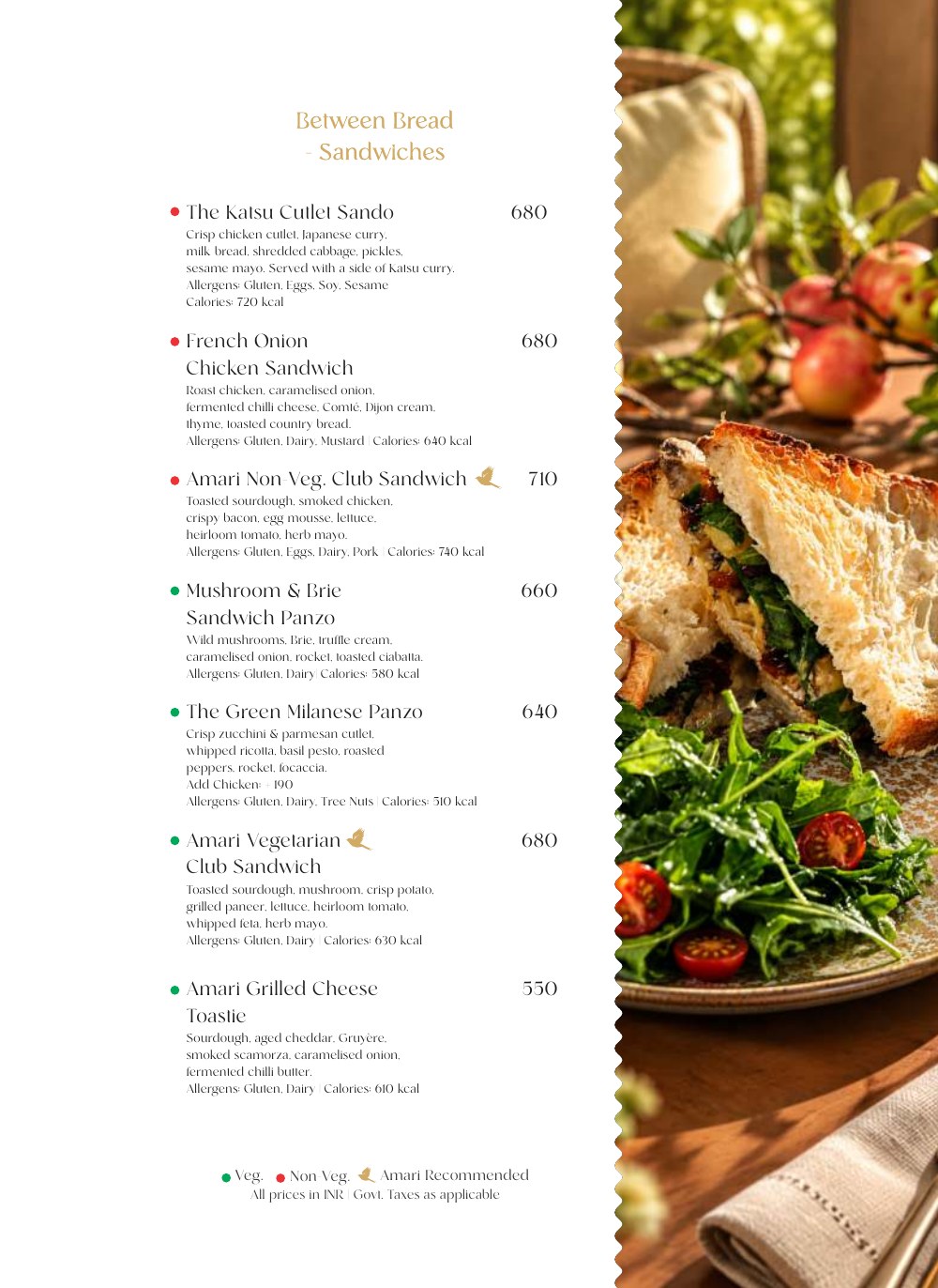 Food Menu, page 7