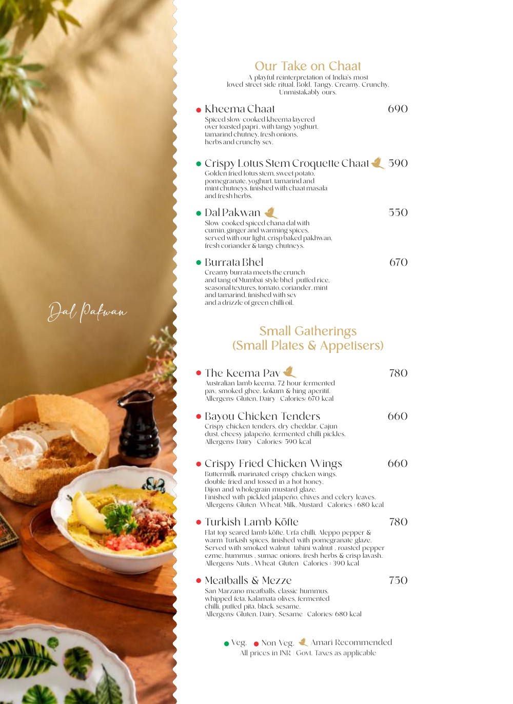 Food Menu, page 10