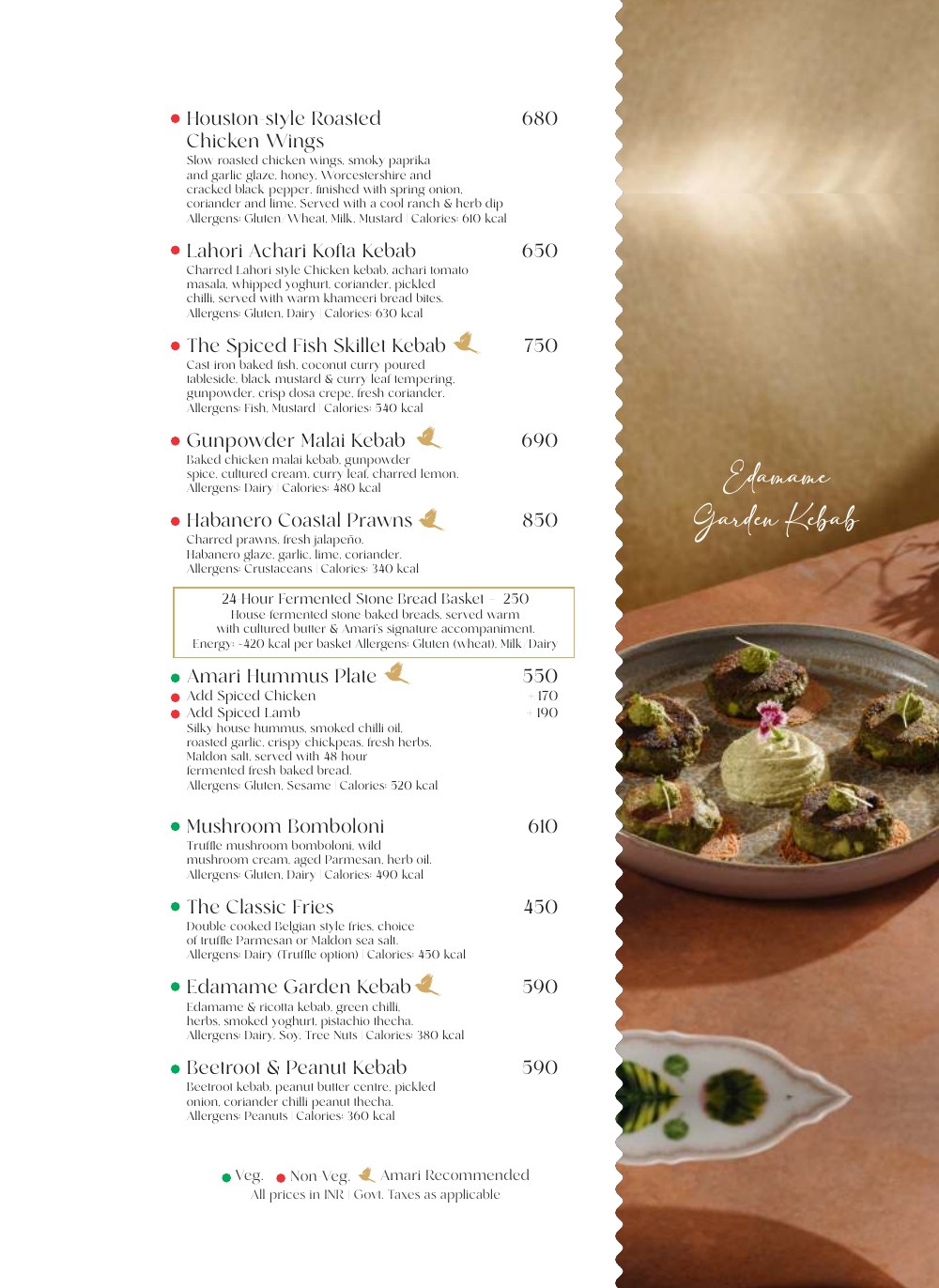 Food Menu, page 11